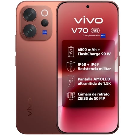 Vivo V70 5G 6,59" Marrón #marron