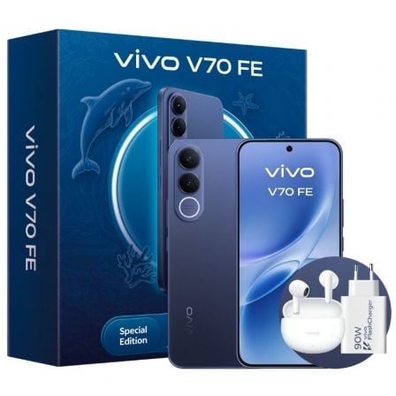 Vivo V70 FE 5G Incluye Cargador Auriculares 6,83" Azul #azul