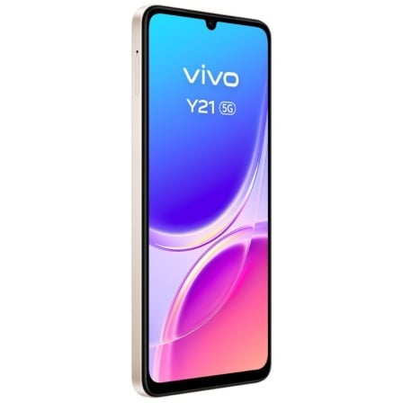 Vivo Y21 5G Incluye Cargador Auriculares 4GB/256GB 6,74" Dorado detalle #dorado