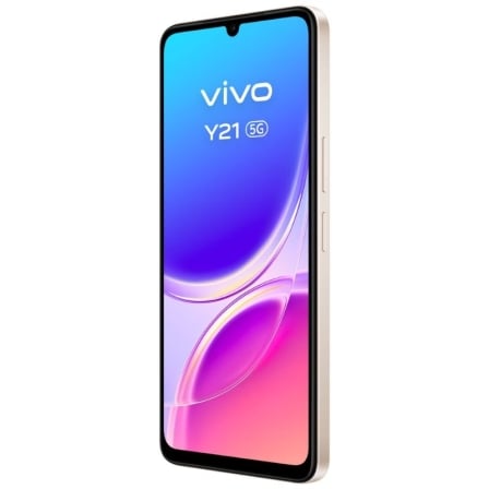 Vivo Y21 5G Incluye Cargador Auriculares 4GB/256GB 6,74" Dorado detalle #dorado