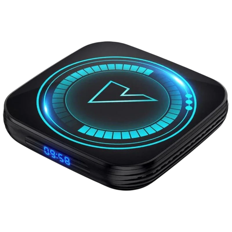 Vontar H618 4GB/32GB Android 12 4K WiFi doble banda Bluetooth TV Box