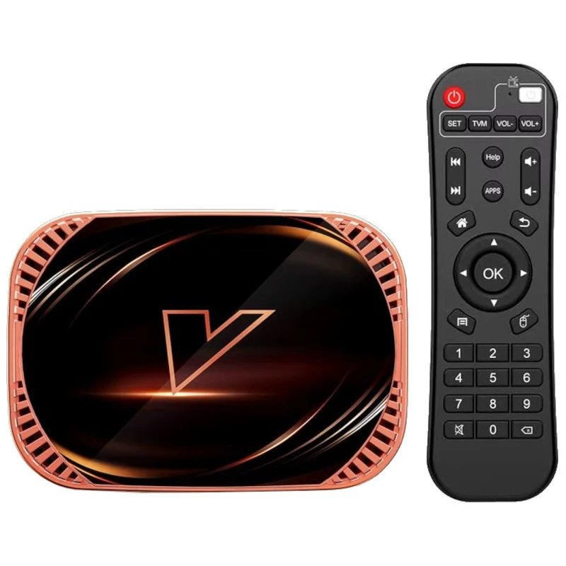 Vontar X4 4GB/128GB Android 11 4K WiFi doble banda Bluetooth S905X4 TV Box