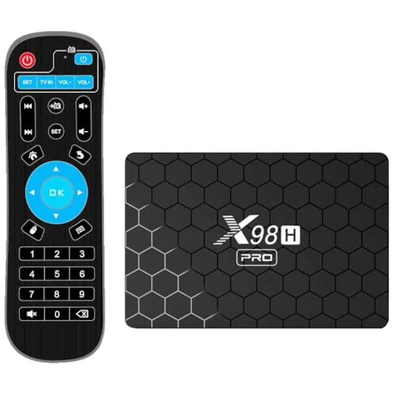 X98H Pro 4GB/32GB Android 12 4K WiFi 6 Bluetooth H618 TV Box