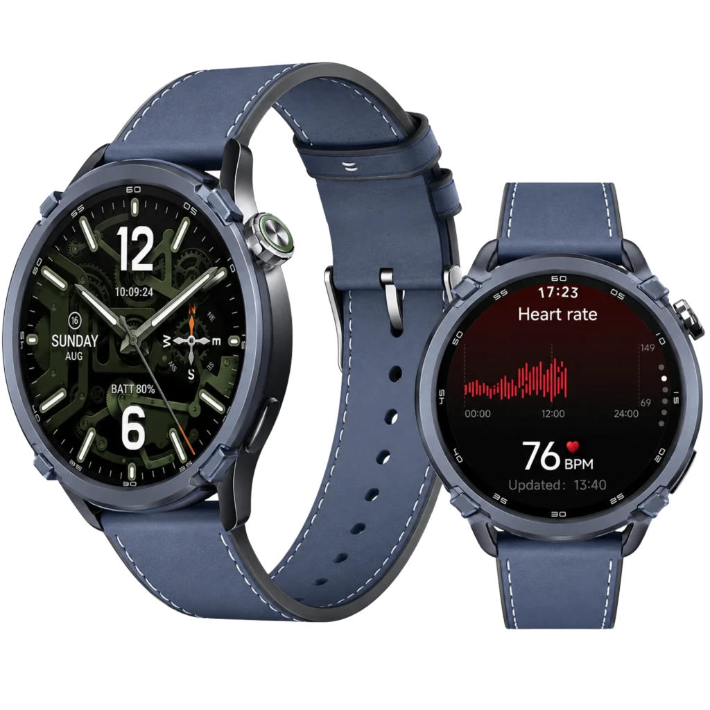 Xiaomi Watch S5 46mm Smartwatch 1,48" AMOLED 21 días GPS doble banda 5ATM Azul Cerámico