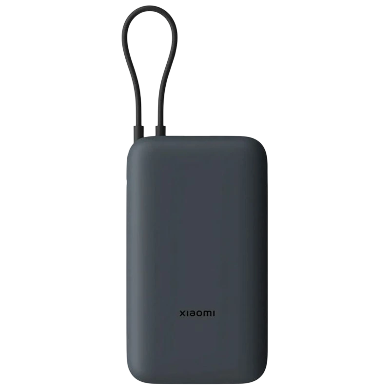 Xiaomi Power Bank Gris Oscuro con cable integrado 20000mAh